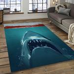 jaws movie rectangle area rug for living room home room decor gift for friends and family dark room jaw43