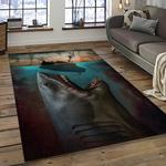 jaws movie rectangle area rug for living room home room decor gift for friends and family dark room jaw45