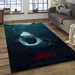 Jaws Movie Rectangle Area Rug For Living Room Home Room Decor Gift For Friends And Family JAW46