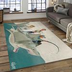 jaws movie rectangle area rug for living room home room decor gift for friends and family dark room jaw47