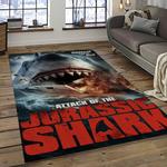 jaws movie rectangle area rug for living room home room decor gift for friends and family dark room jaw6