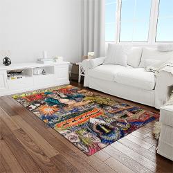 jaws movie rectangle area rug for living room home room decor gift for friends and family light room jaw33