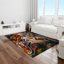 jaws movie rectangle area rug for living room home room decor gift for friends and family light room jaw50