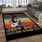 jeff beck english guitarist music rectangle area rug carpet for living room home room decor gift for friends dark room jfb5