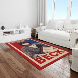 jeff beck english guitarist music rectangle area rug carpet for living room home room decor gift for friends light room jfb13