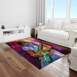 jeff beck english guitarist music rectangle area rug carpet for living room home room decor gift for friends light room jfb33