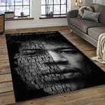 jimi hendrix guitairist song writer rectangle area rug carpet for living room home room decor gift for friends dark room jmh1