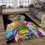 jimi hendrix guitairist song writer rectangle area rug carpet for living room home room decor gift for friends dark room jmh21