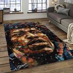 jimi hendrix guitairist song writer rectangle area rug carpet for living room home room decor gift for friends dark room jmh31