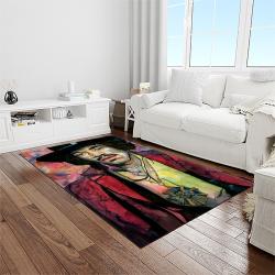 jimi hendrix guitairist song writer rectangle area rug carpet for living room home room decor gift for friends light room jmh13