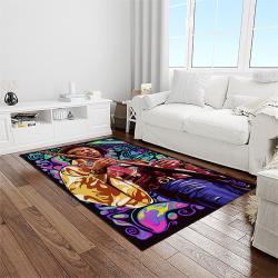 jimi hendrix guitairist song writer rectangle area rug carpet for living room home room decor gift for friends light room jmh17