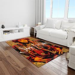 jimi hendrix guitairist song writer rectangle area rug carpet for living room home room decor gift for friends light room jmh2