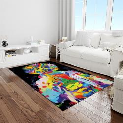 jimi hendrix guitairist song writer rectangle area rug carpet for living room home room decor gift for friends light room jmh21