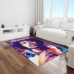 jimi hendrix guitairist song writer rectangle area rug carpet for living room home room decor gift for friends light room jmh28