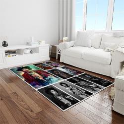 jimi hendrix guitairist song writer rectangle area rug carpet for living room home room decor gift for friends light room jmh3