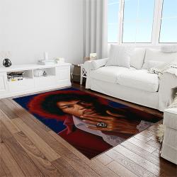 jimi hendrix guitairist song writer rectangle area rug carpet for living room home room decor gift for friends light room jmh32