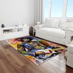 jimi hendrix guitairist song writer rectangle area rug carpet for living room home room decor gift for friends light room jmh35
