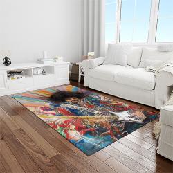 jimi hendrix guitairist song writer rectangle area rug carpet for living room home room decor gift for friends light room jmh48