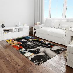 jimi hendrix guitairist song writer rectangle area rug carpet for living room home room decor gift for friends light room jmh50