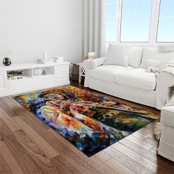 jimi hendrix guitairist song writer rectangle area rug carpet for living room home room decor gift for friends light room jmh52