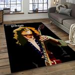 jimmy page musician rectangle area rug carpet for living room home room decor gift for friends dark room jmp17