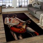 jimmy page musician rectangle area rug carpet for living room home room decor gift for friends dark room jmp32