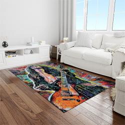 jimmy page musician rectangle area rug carpet for living room home room decor gift for friends light room jmp18