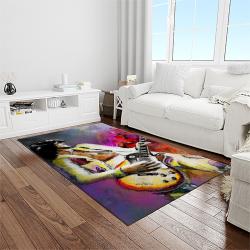 jimmy page musician rectangle area rug carpet for living room home room decor gift for friends light room jmp21