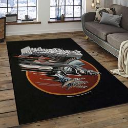 Judas Priest Band Rectangle Area Rug Carpet For Living Room Home Room Decor Gift For Friends JPR18