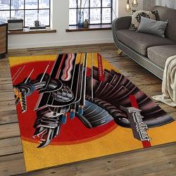 Judas Priest Band Rectangle Area Rug Carpet For Living Room Home Room Decor Gift For Friends JPR21