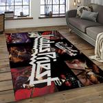 judas priest band rectangle area rug carpet for living room home room decor gift for friends dark room jpr25