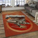 judas priest band rectangle area rug carpet for living room home room decor gift for friends dark room jpr27