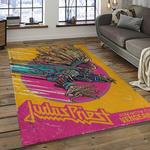judas priest band rectangle area rug carpet for living room home room decor gift for friends dark room jpr3