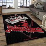 judas priest band rectangle area rug carpet for living room home room decor gift for friends dark room jpr9