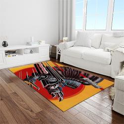 judas priest band rectangle area rug carpet for living room home room decor gift for friends light room jpr21
