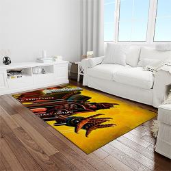 judas priest band rectangle area rug carpet for living room home room decor gift for friends light room jpr26