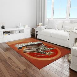 judas priest band rectangle area rug carpet for living room home room decor gift for friends light room jpr27
