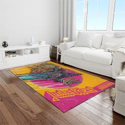 judas priest band rectangle area rug carpet for living room home room decor gift for friends light room jpr3