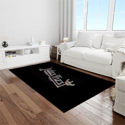 judas priest band rectangle area rug carpet for living room home room decor gift for friends light room jpr31