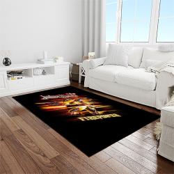 judas priest band rectangle area rug carpet for living room home room decor gift for friends light room jpr34