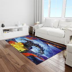 judas priest band rectangle area rug carpet for living room home room decor gift for friends light room jpr35