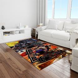 judas priest band rectangle area rug carpet for living room home room decor gift for friends light room jpr39