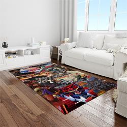 judas priest band rectangle area rug carpet for living room home room decor gift for friends light room jpr45