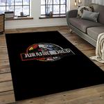 jurassic park movie rectangle area rug for living room home room decor gift for friends and family dark room jrp12