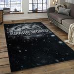 jurassic park movie rectangle area rug for living room home room decor gift for friends and family dark room jrp17