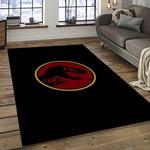 jurassic park movie rectangle area rug for living room home room decor gift for friends and family dark room jrp23