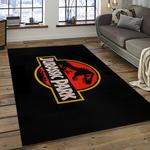 jurassic park movie rectangle area rug for living room home room decor gift for friends and family dark room jrp36