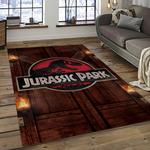 jurassic park movie rectangle area rug for living room home room decor gift for friends and family dark room jrp38