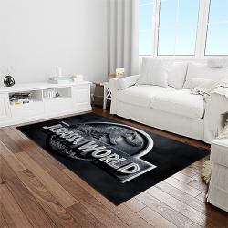 jurassic park movie rectangle area rug for living room home room decor gift for friends and family light room jrp10