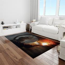 jurassic park movie rectangle area rug for living room home room decor gift for friends and family light room jrp2